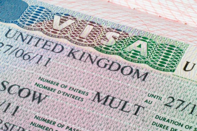 Visa thăm thân Anh
